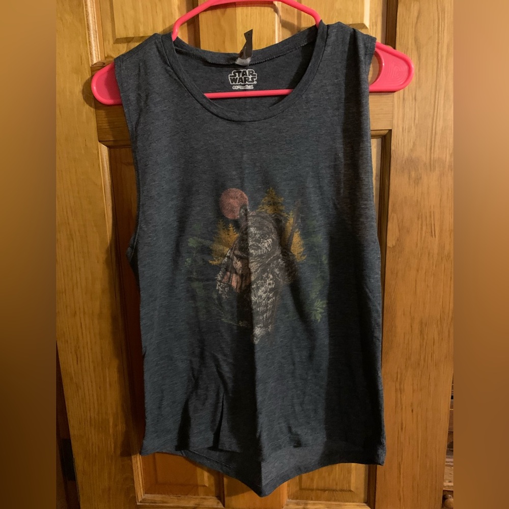 Star Wars Ewok Muscle Tank. Size Medium.
